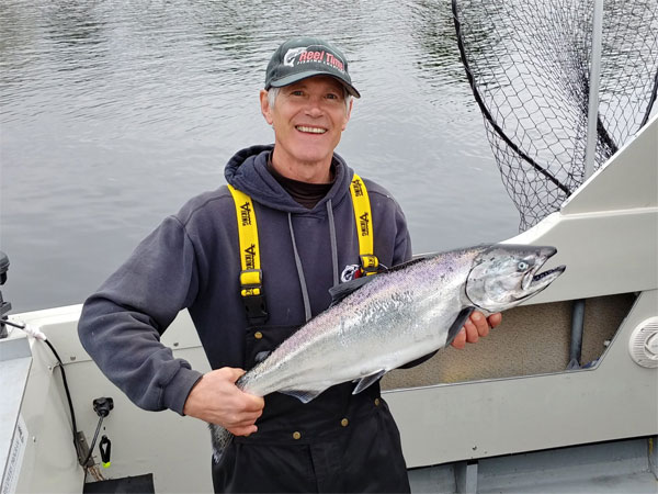 Winter Chinook Salmon Fishing Specials with Reel Time Fishing Charters